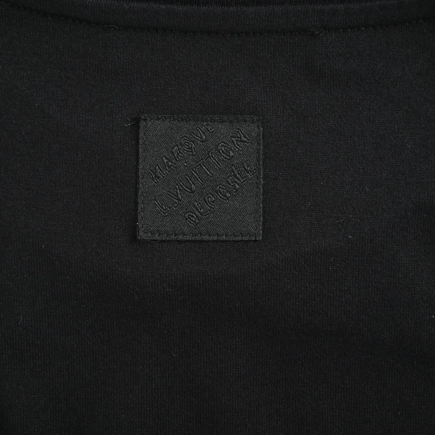 Louis Vuitton/Louis Vuitton Iron-On Letter Short Sleeve